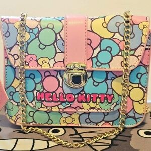 Hello Kitty Leather Crossbody Purse